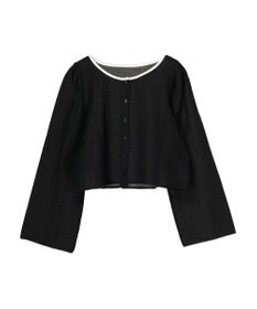 earth music&ecology シアーパイピングシャツ