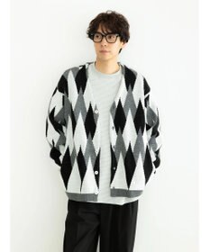 CRAFT STANDARD BOUTIQUE 【男女兼用】アーガイル柄カーディガン2