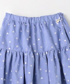 ANY KIDS ネコ×ドット刺繍 スキャッツ