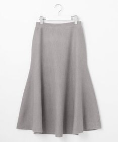 自由区 【セットアップ対応・洗える】ウールミラノニット スカート