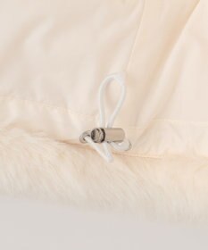 GRACE CONTINENTAL ヘムファーショートダウンジャケット