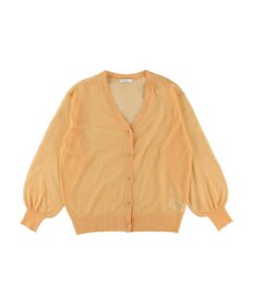 earth music&ecology ファンシーラメＶネックカーディガン