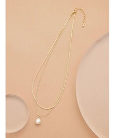 Green Parks ・ＨＡＬＦ　ＴＩＭＥ　２レンパールネックレス