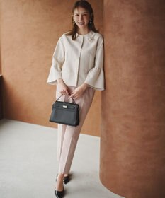 組曲 ベルトデザインスクエアショルダーバッグ