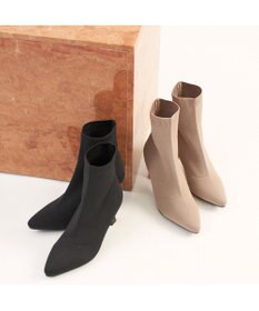 MODE ET JACOMO <noyau>ストレッチショートブーツ