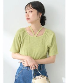 earth music&ecology ポコポコホルタープルオーバー