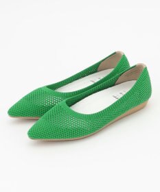 steppi 【洗える/撥水】ポインテッド メッシュ パンプス