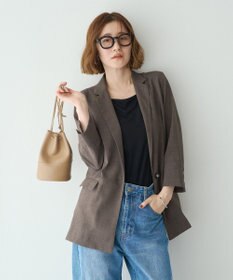 YECCA VECCA 2wayスクエアリブタンクトップ
