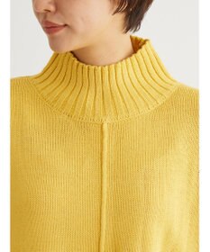 Green Parks 洗える　バックスリットニットプルオーバー