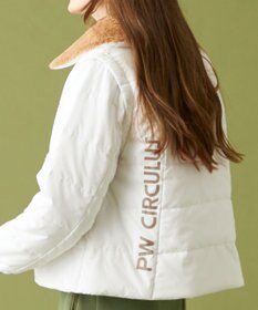 PW CIRCULUS 【ベスト / ブルゾン / 襟も外せる / WOMEN】3WAYデタッチャブルブルゾン