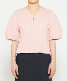 uncrave 【接触冷感・UVカット】ダブルフェイスジャージー 2WAYブラウス（uncrave STANDARD）