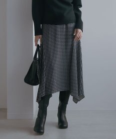 ICB 【洗える】 スモールパターンプリント  スカート