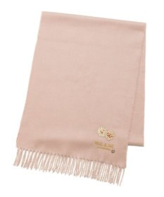 MOONBAT PAUL & JOE ACCESSOIRES クリザンテーム刺繍ムースタッチマフラー（パッケージ入り）