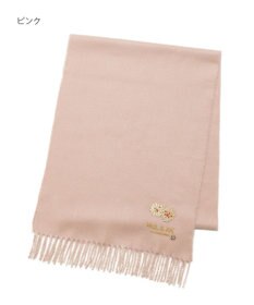 MOONBAT PAUL & JOE ACCESSOIRES クリザンテーム刺繍ムースタッチマフラー（パッケージ入り）