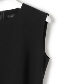 23区 L 【APPLAUDIR】クリアジョーゼット ドットチュールコンビ ドレス