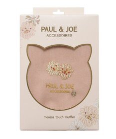 MOONBAT PAUL & JOE ACCESSOIRES クリザンテーム刺繍ムースタッチマフラー（パッケージ入り）