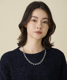 自由区 ラウンドグレイン ネックレス