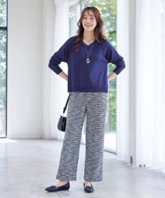 Tiaclasse 【安田美沙子さん着用・選べる2type】ラグランニットトップス