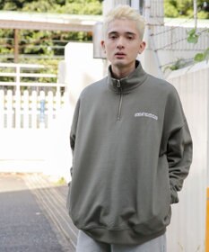 WEGO ヘビーウエイトハーフZIPワンポイントPO