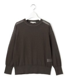 23区 L 【SLOW/一部店舗限定】シアー プルオーバー ニット