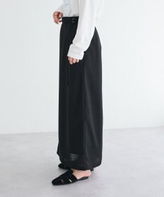 CRAFT STANDARD BOUTIQUE リネンライクラップ風スカート