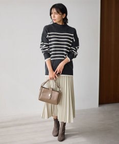 ANY 【大好評につき新色登場/洗濯機可/ウエストゴム】プリーツスカート