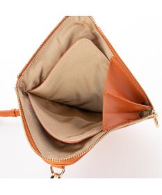 LA BAGAGERIE シープレザー　キルティングスマホショルダー