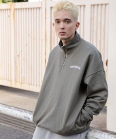 WEGO ヘビーウエイトハーフZIPワンポイントPO