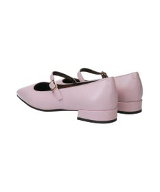 INTER-CHAUSSURES 【FABIO RUSCONI】スクエアトウワンストラップパンプス