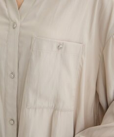 Green Parks サラフレブラウス（無地）