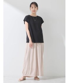 earth music&ecology レーヨンクレープイージーパンツ