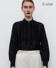 BEIGE， 【S-size】MOYE / フリルブラウス