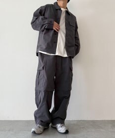 WEGO 【セットアップ対応ITEM】2WAYリップストップカーゴパンツ