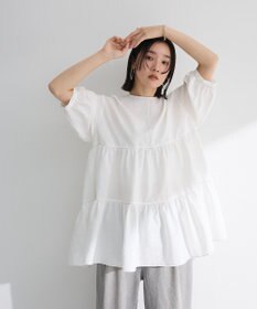 Green Parks ・ＥＬＥＮＣＡＲＥ　ＤＵＥ　ティアードチュニック