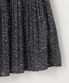 SHARE PARK LADIES レオパードプリーツスカート