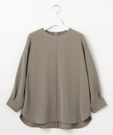 自由区 L 【17号サイズまで展開・カタログ掲載・セットアップ対応】トリアセダブルクロス ブラウス