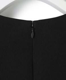 23区 【APPLAUDIR】クリアジョーゼット ドットチュールコンビ ドレス