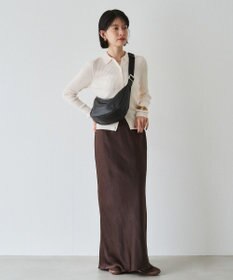 russet ＜ブランド人気No.1ショルダー＞ソフトレザーラウンドショルダーバッグ(CE-1326-WEB)