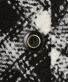 ANY SIS S 【低身長企画】ツイードチェックフレア スカート