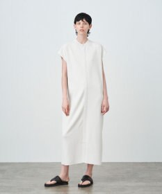 ATON 50/2 NATURAL DYE ORGANIC COTTON | バンドカラードレス
