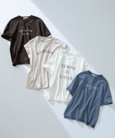 23区 【洗える】カラーロゴ Tシャツ