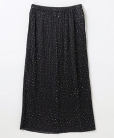 ANY L 【ウエストゴム】プリーツアイラインスカート