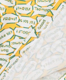 23区GOLF 【WOMEN】【吸水速乾/UVカット】YELL総柄プリントポロシャツ