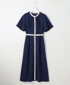 ANY SIS L バイカラー ワンピース