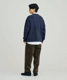 J.PRESS YORK STREET 【UNISEX】アランケーブル クルーニット