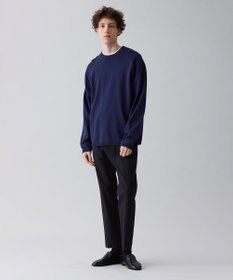 UNFILO MENS 【接触冷感】イージーケア ニットロングTEE [23年春夏商品]