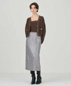 GRACE CONTINENTAL モールニットカーディガン