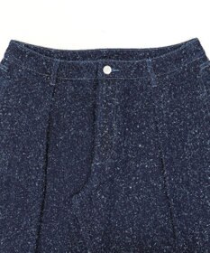WEGO ネップデニムバギーパンツ