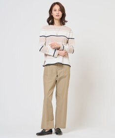 J.PRESS LADIES 【WEB限定カラーあり】TC ライトタンブラー ベイカー パンツ