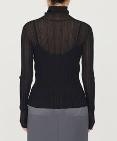 uncrave シアーニット タートルネック トップス（uncrave WHITE）